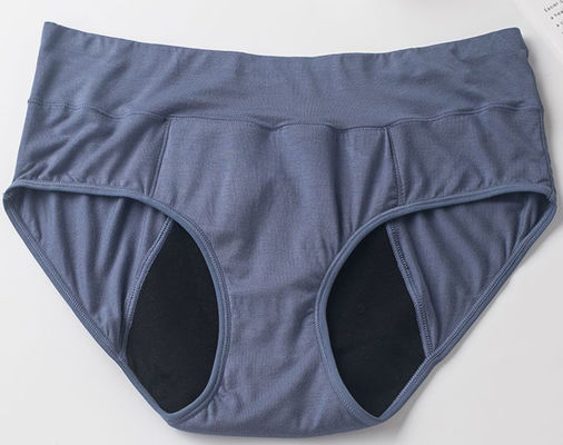 Plus Size 4 Layer Leak Proof Full Protection Physiological Brief Panties Absorbent Women Menstrual Period Underwear